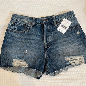 NWT Free people We the Free distressed cutoffs